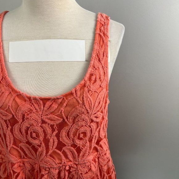 🌿4/$35 🌿 G21 Pink Lace Sleeveless Mini Dress (XXL) - Picture 3 of 9